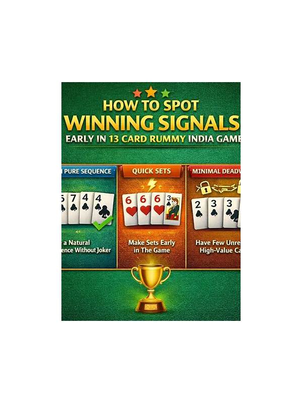 Five Endgame Signals That Should Change Your Rummy Plan
