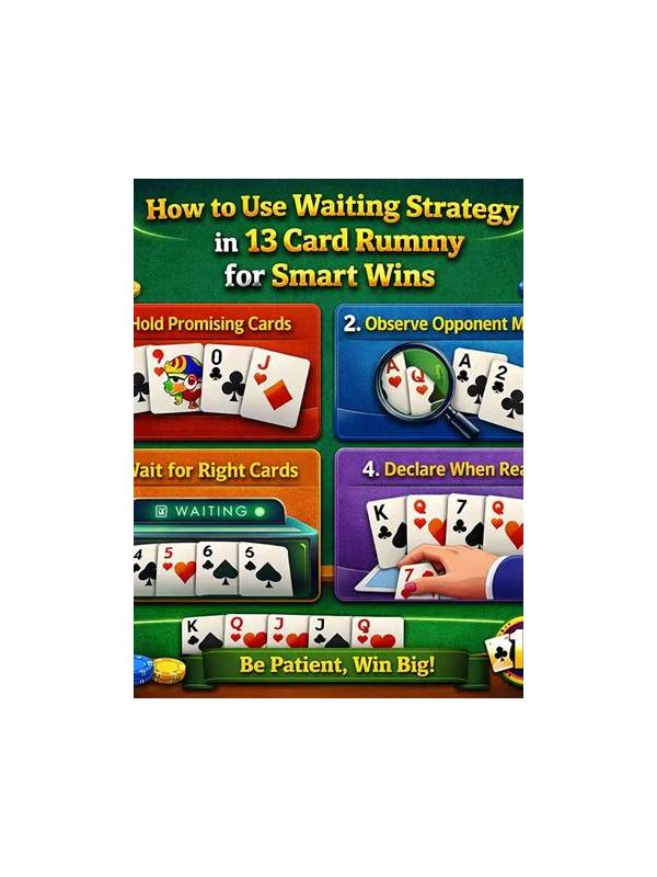Rummy Strategy: Give Every Waiting Card a Deadline