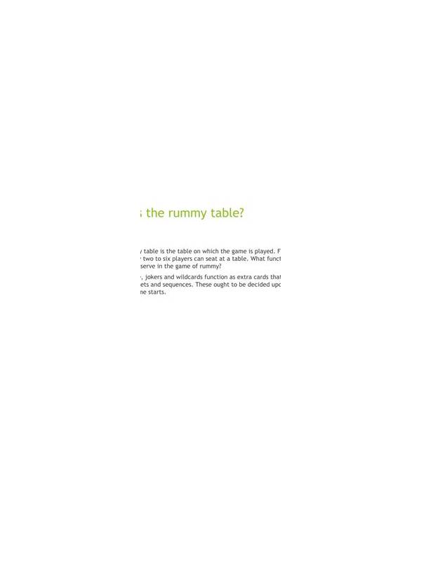 Rummy Table Limits: Setting a Session Before You Start