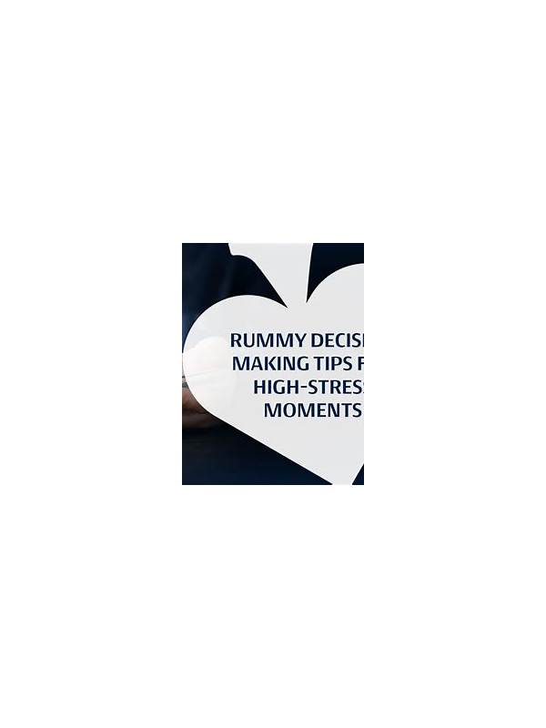 Rummy Tips: Separate Pace From Pressure